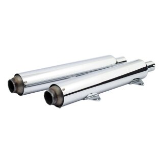 KERKER SLIP-ON MUFFLERS, CHROME