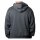 K&N ZIP-UP HOODIE, ORIGINAL LOGO, GREY