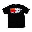 T-SHIRT; K&N MOTORWEAR BLACK