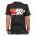 T-SHIRT; K&N MOTORWEAR CHARCOAL