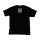 T-SHIRT; SKULL & BONES, BLACK