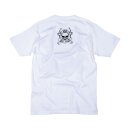 T-SHIRT; SKULL & BONES, WHITE