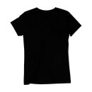 WOMEN T-SHIRT; STAR POWER, BLACK