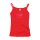 WOMEN TANK TOP; KN RHINESTONE, RED