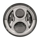 Speaker, LED headlamp unit 8700. 7", chrome, RSD