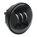 Speaker, LED passing lamp unit 4-1/2". Black