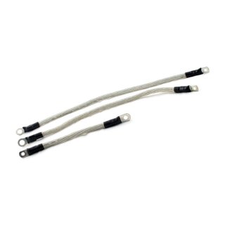 All Balls Batterie Kabel Kit Clear für Harley Dyna FXD 91-03