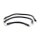All Balls, battery cable kit. Black. 9", 14", 15"