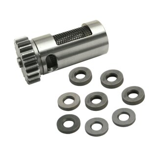 S&S, steel breather valve & spacer set. +.030" OD