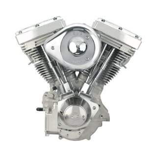 S&S, 124" SSW+ engine assembly. Natural