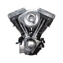 S&S, 124" SSW+ engine assembly. Black