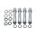 S&S, pushrod cover kit (excl. retainers)