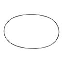 S&S X7N Carbon Zahnriemen 1-1/8" Breit 133 Zähne für Harley Dyna 00-06