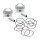 S&S, 3-7/16" bore 9:1CR piston kit. Std
