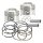 S&S, 3-1/2" bore 8:1CR piston kit. +.020"