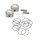 S&S, 3-7/16" forged stroker piston kit. +.060"