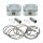 S&S, Evo stroker piston set (OEM heads). +.030"