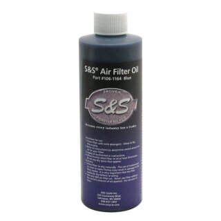 S&S AIR FILTER OIL, BLUE