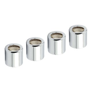 Pushrod Feder Cover Set chrom für Harley 36-24