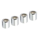 Pushrod Feder Cover Set chrom für Harley 36-24