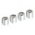 Pushrod Feder Cover Set chrom für Harley 36-24