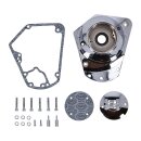 S&S, billet cam cover. Chrome