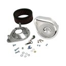 S&S, teardrop air cleaner assembly. Chrome
