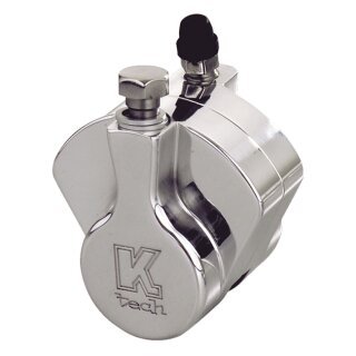 K-Tech 2-piston brake caliper. Polished