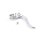 K-Tech, DeLuxe mechanical brake lever assembly. Polished