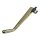 K-Tech, weld-on Diamond jiffy stand. Polished brass