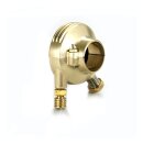 K-Tech DeLuxe external throttle housing. Satin brass