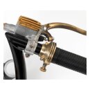 K-Tech DeLuxe external throttle housing. Raw brass