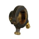 K-Tech DeLuxe external throttle housing. Raw brass