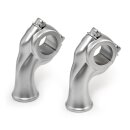 Kustom Tech Deluxe Riser Set chrom satiniert für...