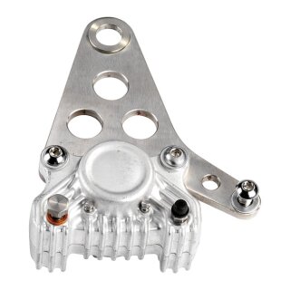 K-Tech Super Freni rear caliper bracket. Raw