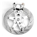 K-Tech Super Freni rear caliper bracket. Polished