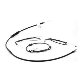 Burly, short cable & line kit for Clip-On / Clubman bars