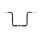 BURLY 15" BAGGER APE, 1-1/4" BLACK
