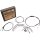 Burly Apehanger Kabel Verlängerung Kit für Harley XL Sportster 14-21 12" schwarz
