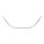 Burly, 1" Bikini Beach bar. Chrome
