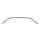 Burly, 1" Bikini Beach bar. Chrome