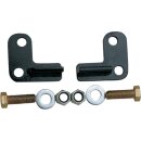 Burly, rear lowering kit. Black