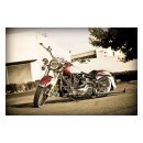 Burly, 1.25" Beach Bar Smooth. Chrome