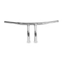 Burly, 1-1/4" riser drag bar smooth. 9.25" rise