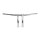 Burly, 1-1/4" riser drag bar smooth. 9.25" rise