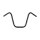 Burly, 1" Narrow Apes handlebar. Black, 12" rise