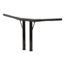 BURLY 1-1/4" JAIL BAR, 12" RISE