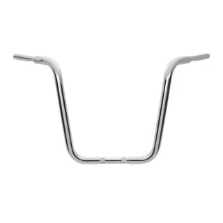 Wild1, 1-1/4" Chubby Apehangers. Chrome, 16" rise