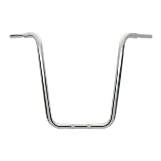 Wild1, 1-14" Psyco Chubby Apehangers. Chrome, 20" rise