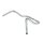 Wild1, 1-1/4" Chubby Bagger Ape. Chrome, 12.5" rise